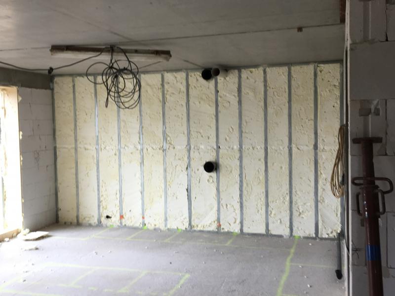 Isolation des Murs et Ossature