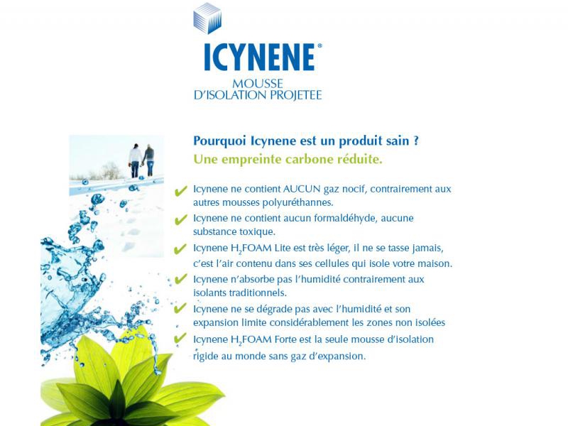 Application Icynène